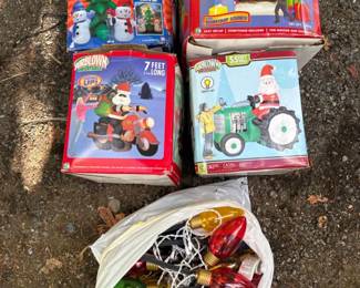 Inflatable Christmas Decor & Holiday Lights