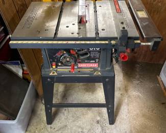 Craftsman 10" Table Saw on Stand - Model 137.248100