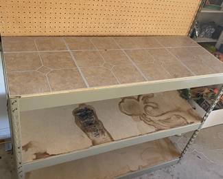 Awesome Garage Tool Shelf