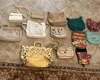 Brilliant Beige And Colorful Purses