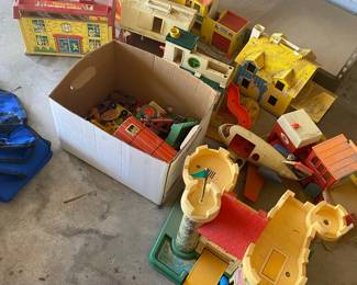 Fisher Price Castle, Village, Hospital And More