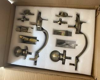 Home Goods Mystery Lot Lightbulbs, Doorknobs, And More