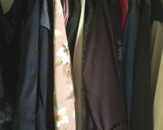 Lot Of Nice Womens Jackets Sweaters