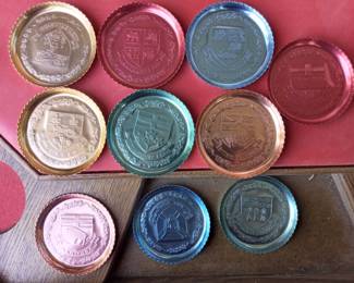 Vintage coasters
