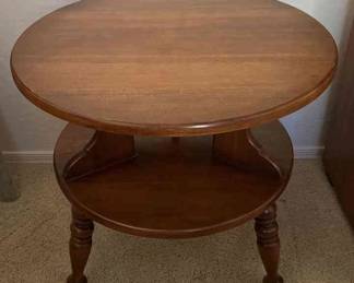 Columbia Manufacturing Round Side Table