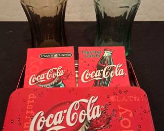 CocaCola Glass  Cards