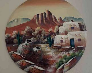 Edna Southwest Style Painting On Canvas