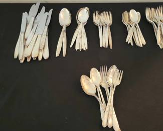 The Silverplated Flatware Lot