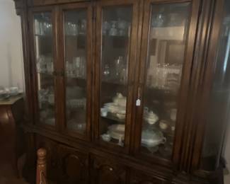 Vintage China light cabinet
