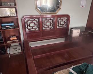 Queen Asian bed 