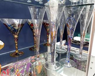 Hand blown Art Glasses Orlando