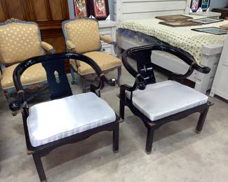 Asian Laquer Chairs Orlando