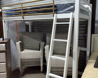 Bunk Beds and Patio Chairs