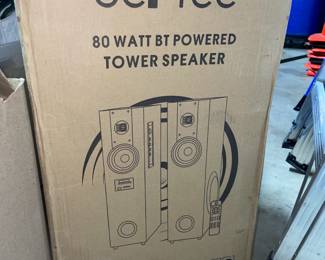 beFree Tower Speakers Orlando Auction