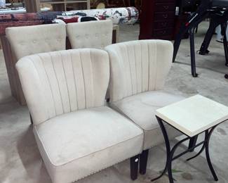 Chairs and side table