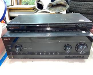 Sony Multi Channel Receiver and LG Blu-ray Player Orlando