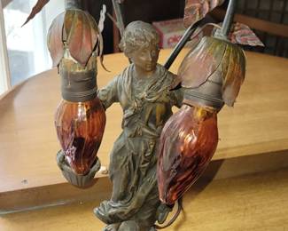 Antique Art Deco lamp