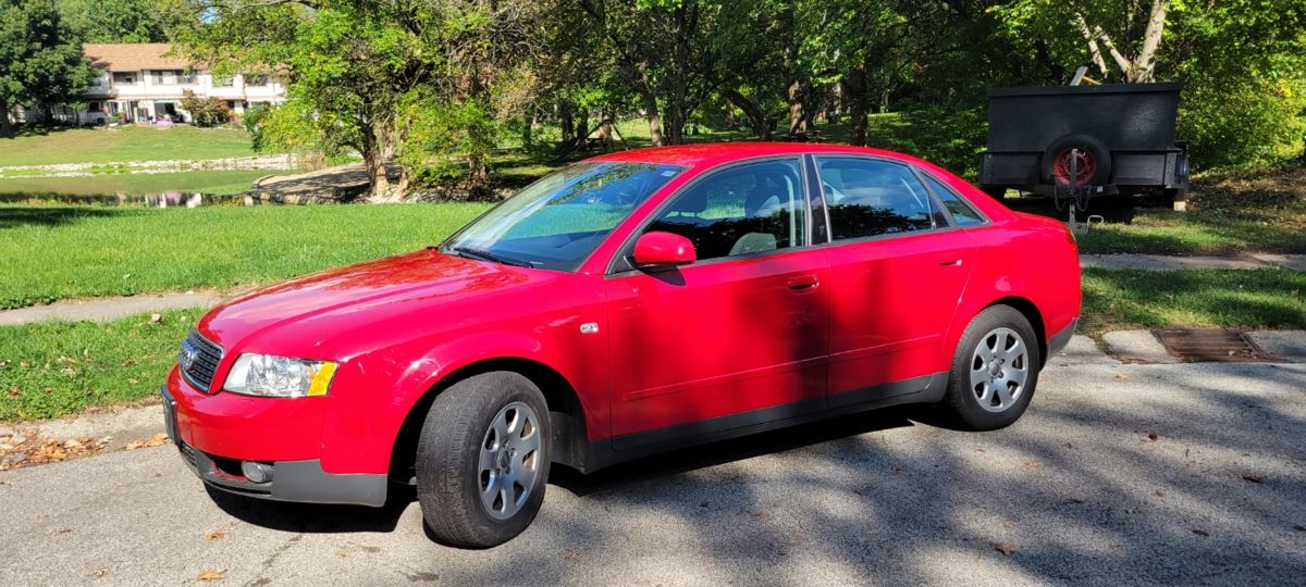 2003 Audi, new battery, tires good, 90,000+ miles. Asking $4000