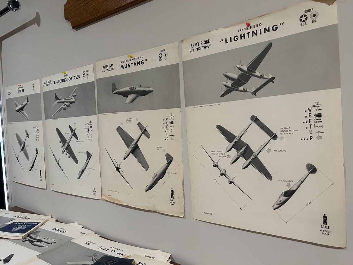 1942 Naval Aviation Training Posters  ---we have a lot!!