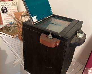 vintage photo viewing box