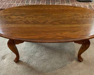Solid Oak Coffee Table