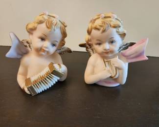  JAPANESE 1950 CHRISTMAS PORCELAIN ORNAMENTS