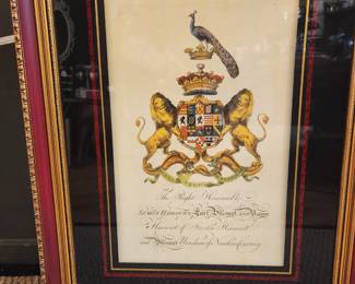 ENGLISH COAT OF ARMS