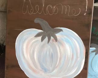 pumpkin welcome