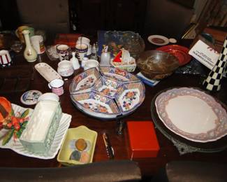 Glassware, China, Bric a brac