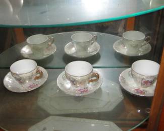 Cups and saucers
