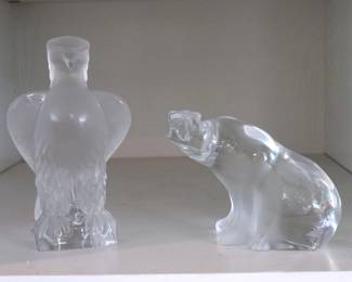 Lalique Liberty Eagle & Polar Bear
