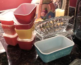 Refrigerator Jars with lids