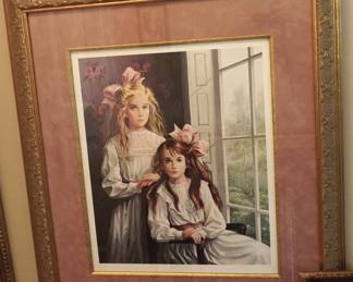 Framed & Matted Pati Bannister Signed & Numbered Print