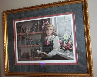 Framed & Matted Pati Bannister Signed & Numbered Print