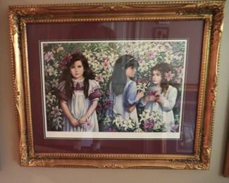 Framed & Matted Pati Bannister Signed & Numbered Print