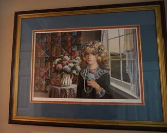 Framed & Matted Pati Bannister Signed & Numbered Print