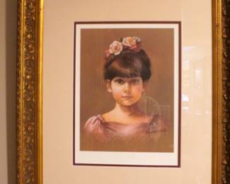 Framed & Matted Pati Bannister Signed & Numbered Print