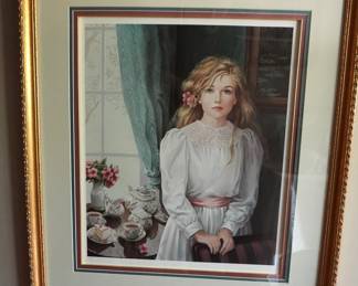 Framed & Matted Pati Bannister Signed & Numbered Print
