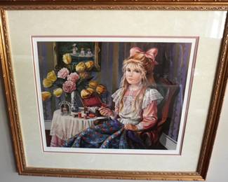 Framed & Matted Pati Bannister Signed & Numbered Print