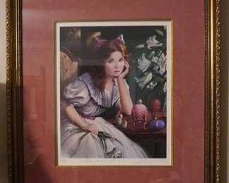 Framed & Matted Pati Bannister Signed & Numbered Print