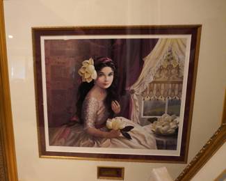 Framed & Matted Pati Bannister Signed & Numbered Print