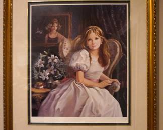 Framed & Matted Pati Bannister Signed & Numbered Print