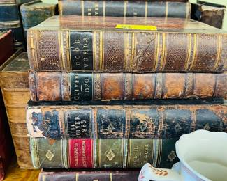 Great selection of old books for your library.