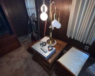 mcm 4 arm table lamp