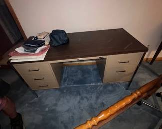 metal desk