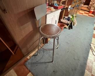 metal stool