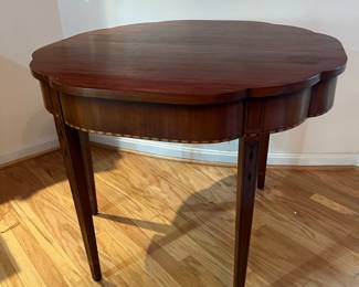 Virginia Galleries Henkel Harris Flip Top Table (36"W x18"D/36"D x 30"H)