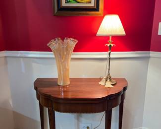 Virginia Galleries Henkel Harris Flip Top Table (36"W x18"D/36"D x 30"H)