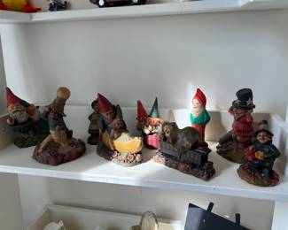 Collection of Tom Clarke Gnomes
