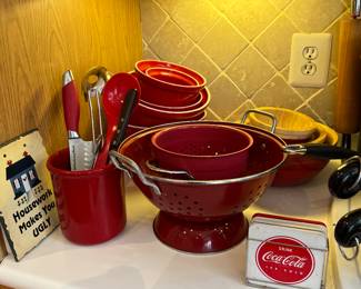 Red Kitchen Accessories